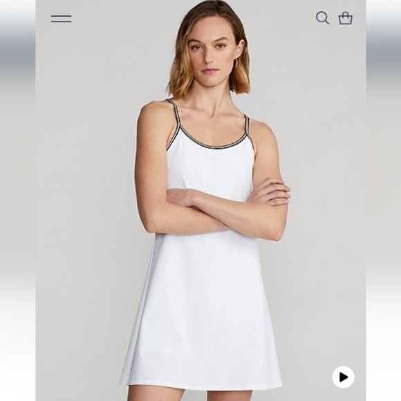 Ralph Lauren RLX Golf Racerback Dress size Medium - Picture 3 of 15